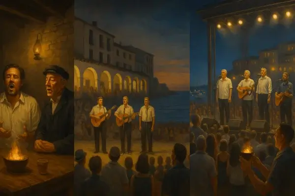 Imatge d'un Grup d'havaneres antic a Calella de Palafrugell