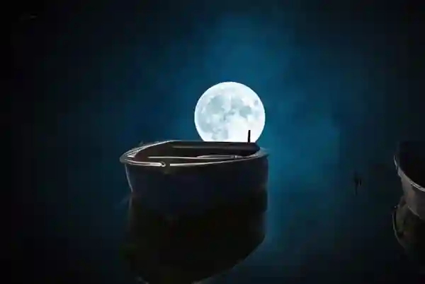 Imatge de la lletra de La barca i la mar