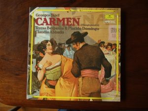 Cartel de Carmen de Bizet, como imagen destacada para el post La habanera historia