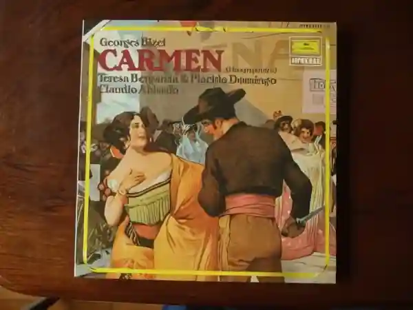 Cartel de Carmen de Bizet, como imagen destacada para el post La habanera historia